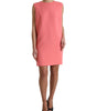 Dolce & Gabbana Pink Virgin Wool Sleeveless Mini Dress