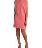 Dolce & Gabbana Pink Virgin Wool Sleeveless Mini Dress