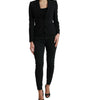 Dolce & Gabbana Chic Wool Blend Peak Lapel Blazer