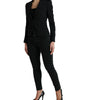 Dolce & Gabbana Chic Wool Blend Peak Lapel Blazer