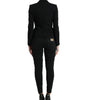 Dolce & Gabbana Chic Wool Blend Peak Lapel Blazer