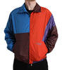 Dolce & Gabbana Multicolor Color Windbreaker Jacket