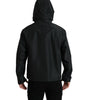 Dolce & Gabbana Black Polyester Logo Plaque Hooded Jacket