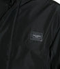 Dolce & Gabbana Black Polyester Logo Plaque Hooded Jacket