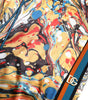Dolce & Gabbana Multicolor Marble Print Satin Pants