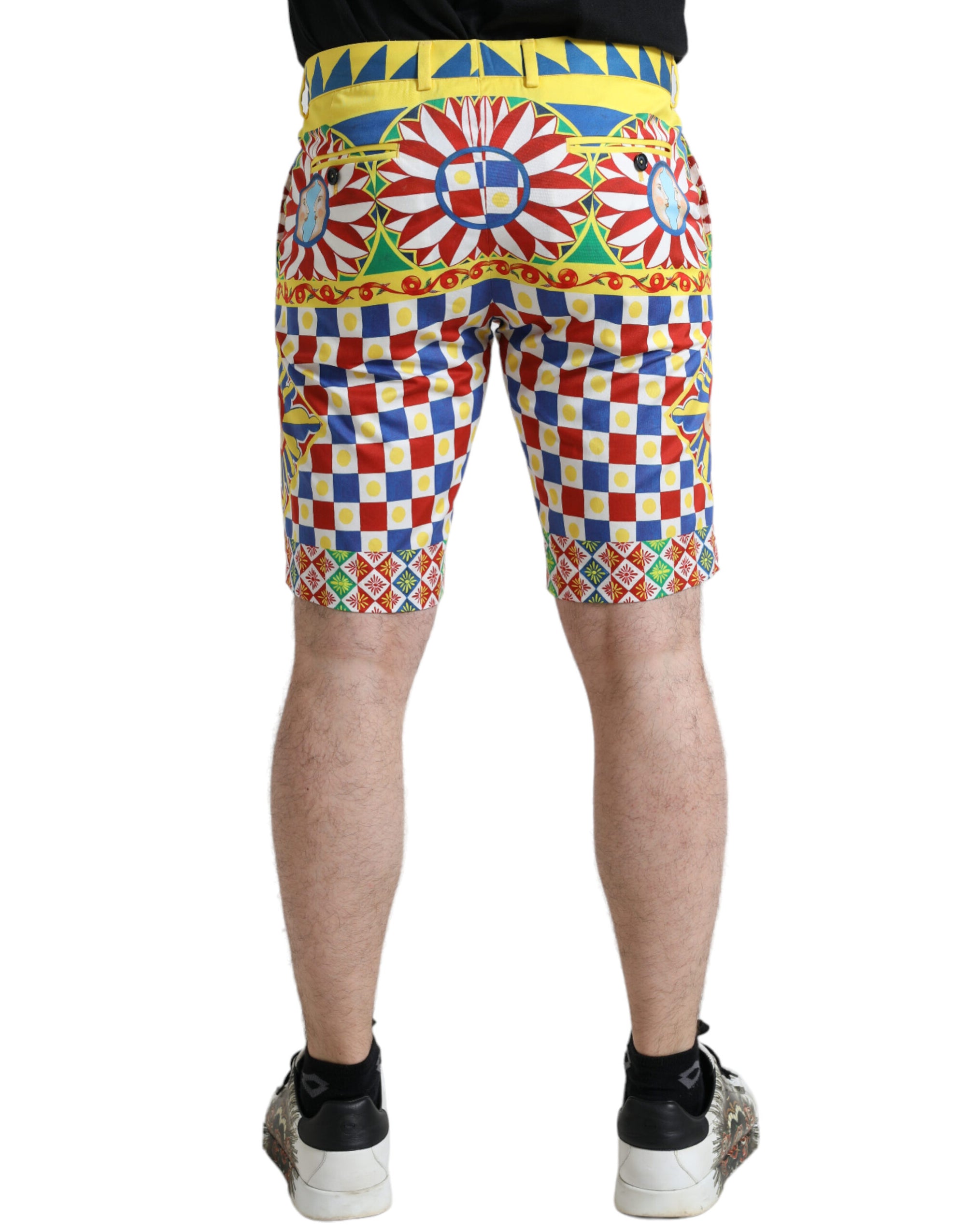 Bermuda imprimé multicolore Dolce &amp; Gabbana
