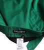 Bermuda élégant en coton vert foncé Dolce &amp; Gabbana