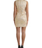 Dolce & Gabbana Metallic Floral Jacquard A-line Mini Dress