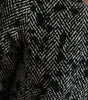 Dolce & Gabbana Black Chevron Polyester Shift Mini Dress