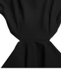 Dolce & Gabbana Black Viscose Cut Out A-line Long Sleeves Mini Dress