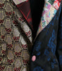 Blazer patchwork multicolore élégant Dolce & Gabbana