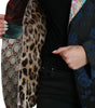 Blazer patchwork multicolore élégant Dolce & Gabbana