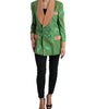 Blazer croisé Dolce & Gabbana Floral Elegance