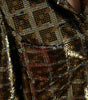 Dolce & Gabbana Multicolor Polyester Sequined Cropped Jacket