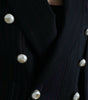 Blazer croisé en laine à rayures élégant Dolce & Gabbana