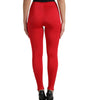 Dolce &amp; Gabbana Elegant High Waist Red Leggings