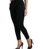 Dolce &amp; Gabbana Chic High Waist Skinny Cropped Pants