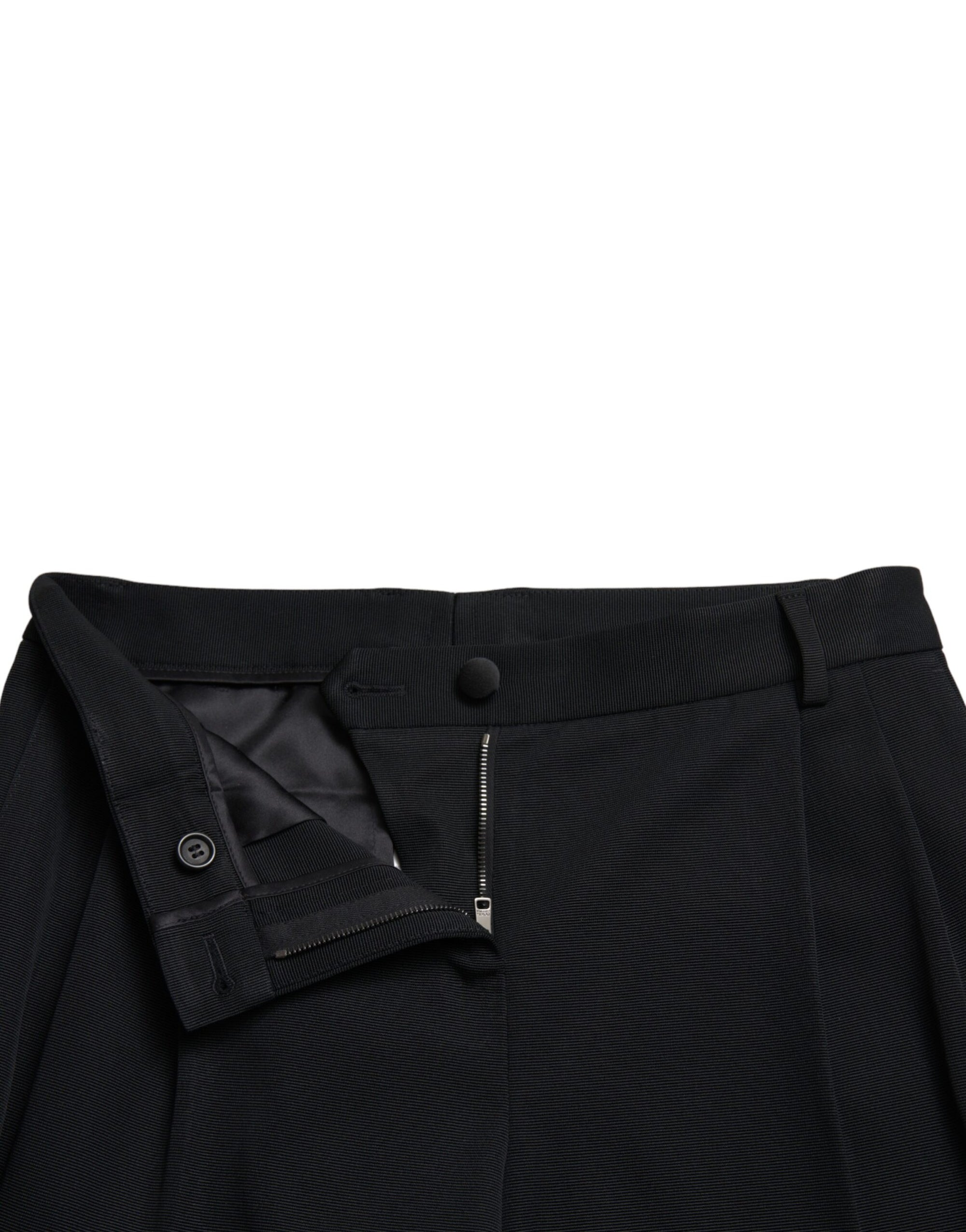 Dolce &amp; Gabbana Chic High Waist Skinny Cropped Pants