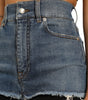 Dolce &amp; Gabbana Chic High Waist Skinny Pants with Denim Shorts