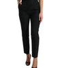 Dolce &amp; Gabbana High Waist Tapered Elegance Pants
