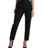 Dolce &amp; Gabbana High Waist Tapered Elegance Pants