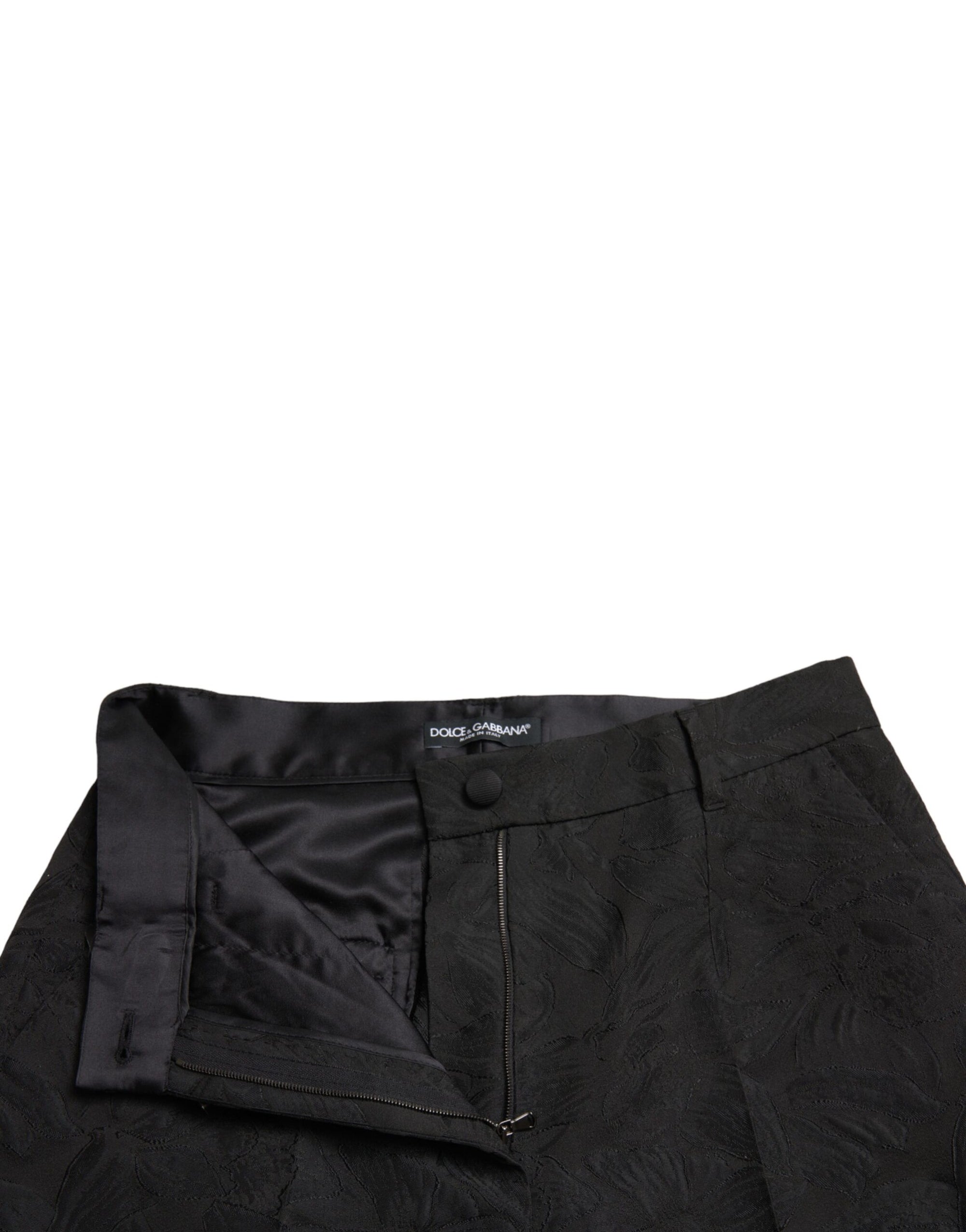 Dolce &amp; Gabbana High Waist Tapered Elegance Pants