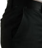 Dolce & Gabbana Black Wool Slim Fit Formal Trouser Dress Pants