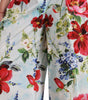 Dolce &amp; Gabbana Floral High Waist Wide Leg Pants