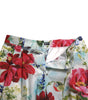 Dolce &amp; Gabbana Floral High Waist Wide Leg Pants
