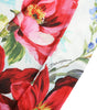 Dolce &amp; Gabbana Floral High Waist Wide Leg Pants
