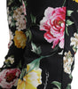 Dolce &amp; Gabbana Elegant Floral Mid Waist Cropped Pants