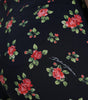 Dolce &amp; Gabbana Elegant High-Waist Floral Tapered Pants