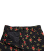 Dolce &amp; Gabbana Elegant High-Waist Floral Tapered Pants