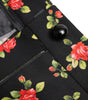 Dolce &amp; Gabbana Elegant High-Waist Floral Tapered Pants