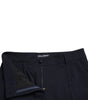 Dolce &amp; Gabbana Elegant Mid Waist Tapered Pants in Blue