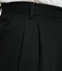 Dolce & Gabbana Black Wool Formal Straight Fit Dress Pants