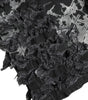 Dolce & Gabbana Black Gray Lace Cotton High Waist Denim Mini Skirt