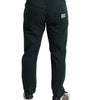 Dolce & Gabbana Green Cotton Stretch Skinny Men Denim Jeans
