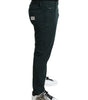 Dolce & Gabbana Green Cotton Stretch Skinny Men Denim Jeans