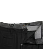 Dolce & Gabbana Black Gray Slim Cotton Denim Jeans Pants