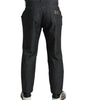 Dolce & Gabbana Multicolor Tiger Cotton Loose Denim Jeans