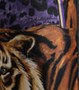 Dolce & Gabbana Multicolor Tiger Cotton Loose Denim Jeans