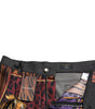 Dolce & Gabbana Multicolor Tiger Cotton Loose Denim Jeans
