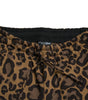Dolce & Gabbana Brown Leopard Jacquard Jogger Pants