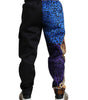 Dolce & Gabbana Black Tiger Print Cargo Jogger Pants