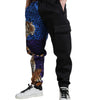 Dolce & Gabbana Black Tiger Print Cargo Jogger Pants