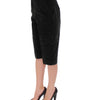 Dolce & Gabbana Elegant Designer Black Shorts