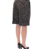 Dolce & Gabbana Elegant Gray Alpaca Blend Shorts
