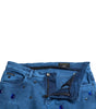 Dolce & Gabbana Blue Crystal Embellished Skinny Denim Jeans