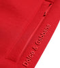 Dolce & Gabbana Red Cotton Blend Skinny Jogger Pants